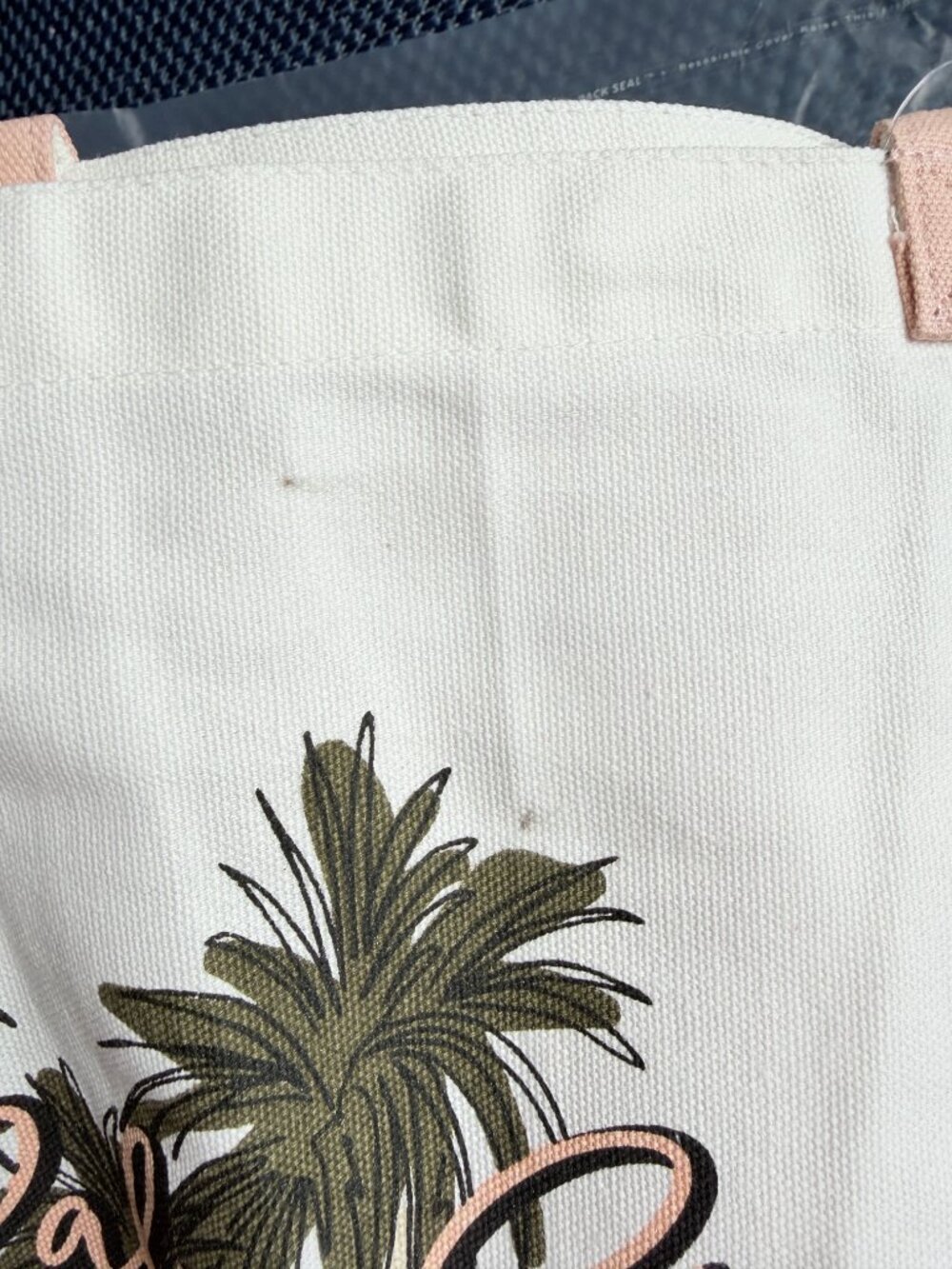 Radley London Palm Springs Canvas Tote - New with cosmetic defects - Picture 5 of 6